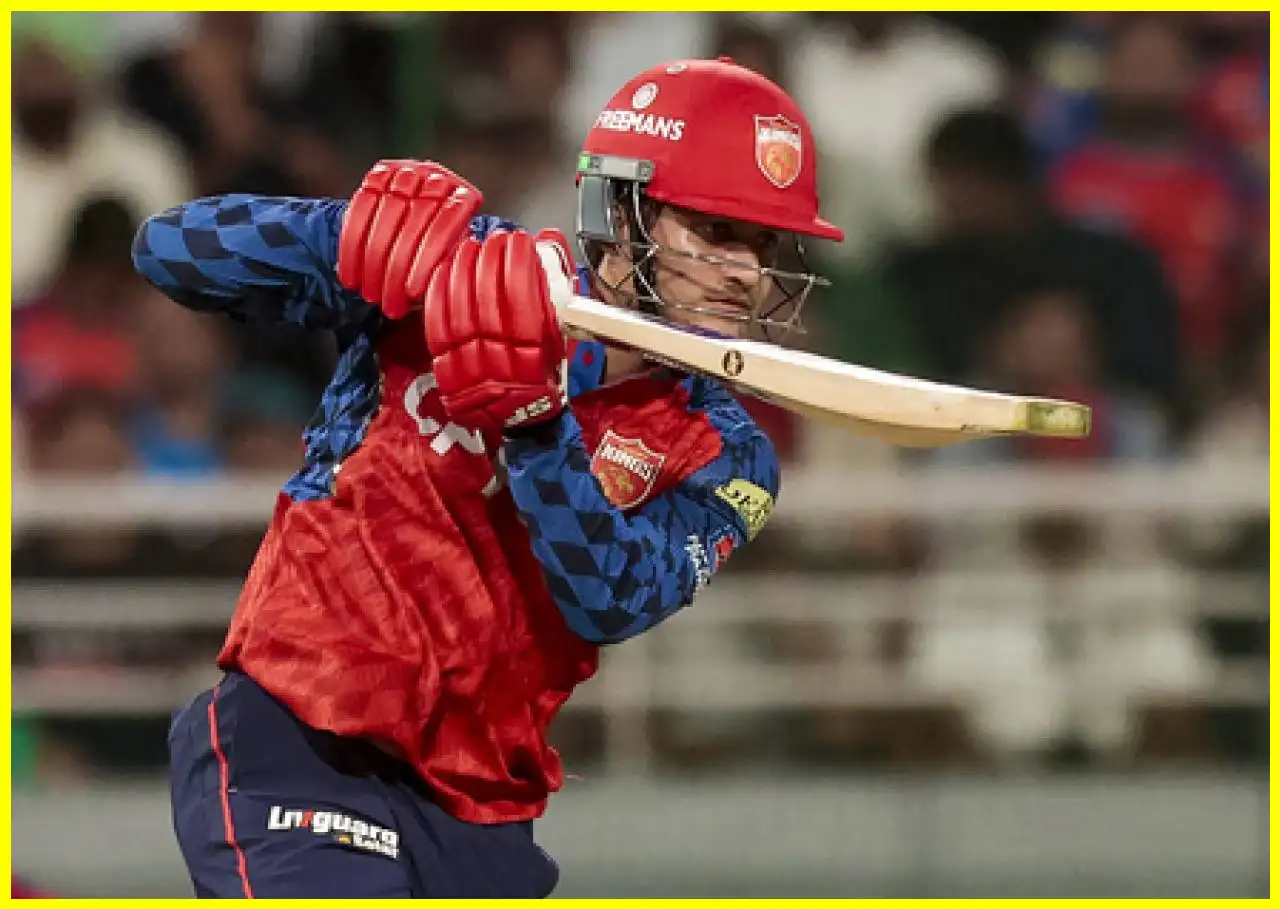 Priyansh Arya Shines with Bat After Powerplay in IPL 2026 Match