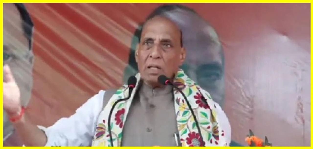 Rajnath Singh Promises to End Rule of Thugs in West Bengal if BJP Wins