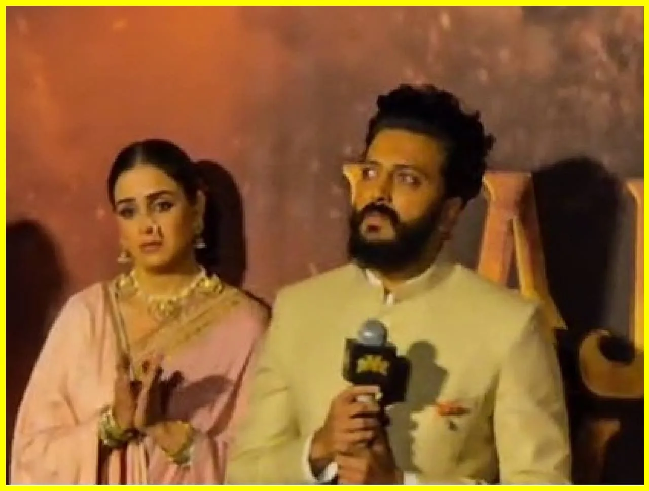 Ritesh Deshmukh Moved to Tears at Raja Shivaji Trailer Launch