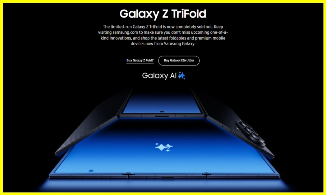 Samsung Discontinues Galaxy Z TriFold: A Brief but Impactful Journey