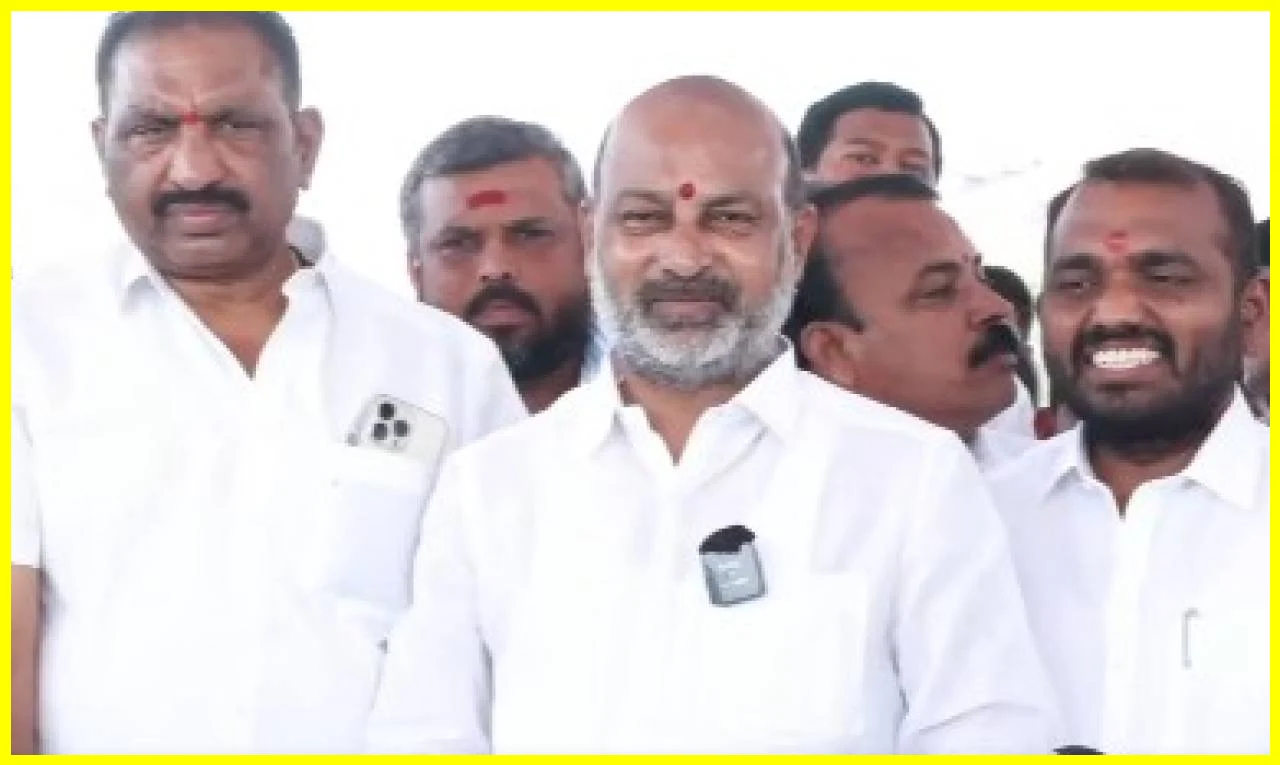 Sanjay Kumar Accuses Telangana CM of Covering Up Corruption