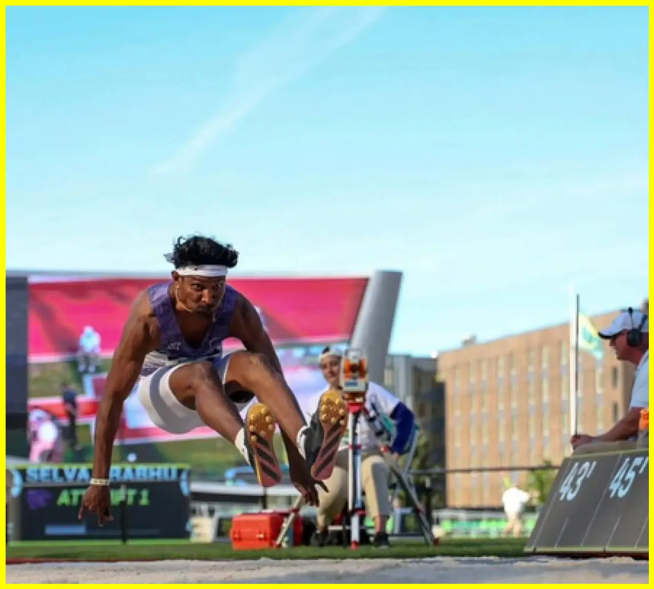 Selva Prabhu Claims Triple Jump Title at Oregon Team Invitational