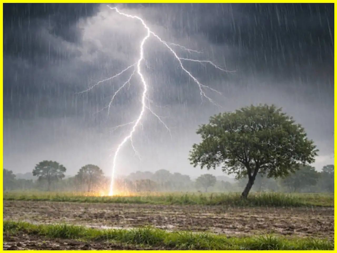 Severe Heatwave Hits Madhya Pradesh; Farmer Dies Due to Lightning Strike