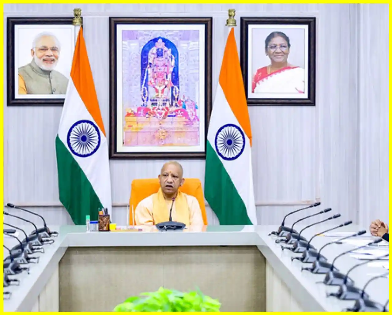 Tight Security Measures Implemented Ahead of Prime Ministers Visit, Ensures No Public Disturbance: CM Yogi