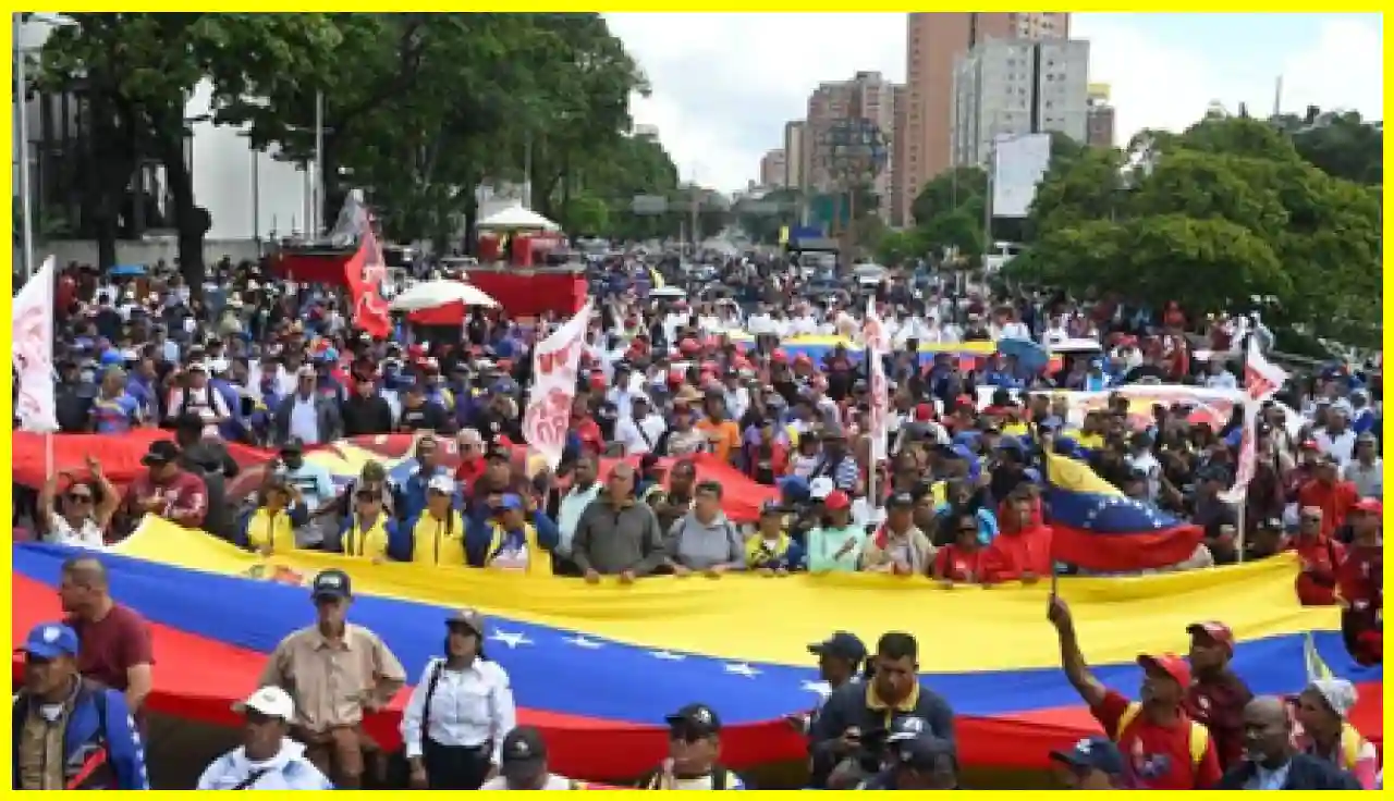 Venezuela Stages Nationwide Rally Against U.S. Sanctions
