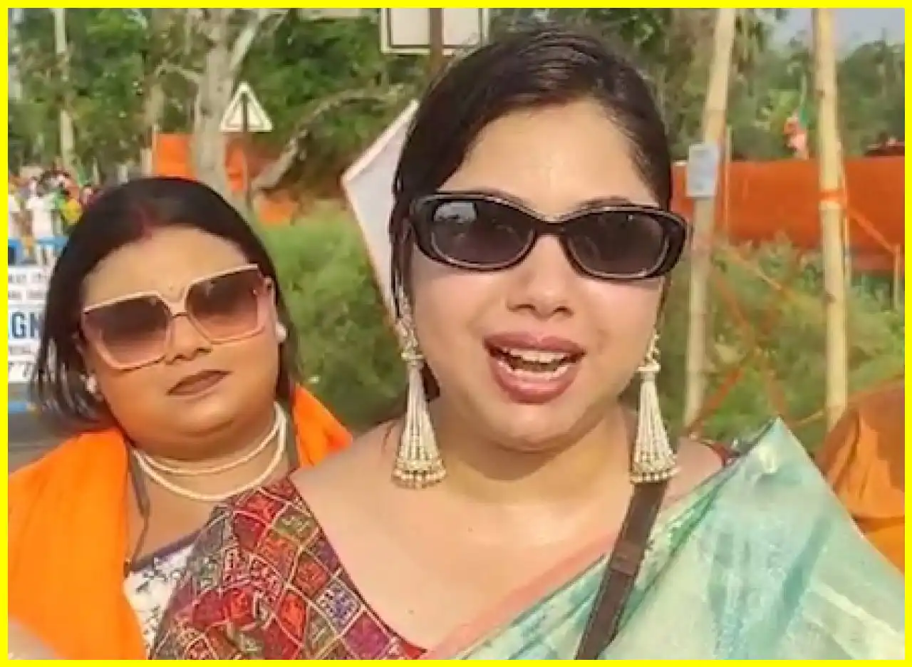 Women Rally for BJP Government in West Bengal as Amit Shah Addresses Crowd