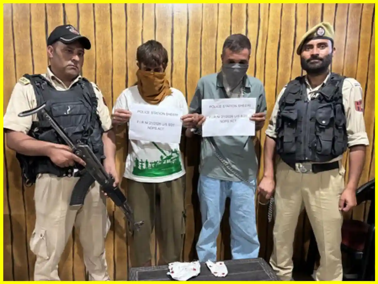 Major Drug Bust in Baramulla: Two Traffickers Arrested with Narcotics