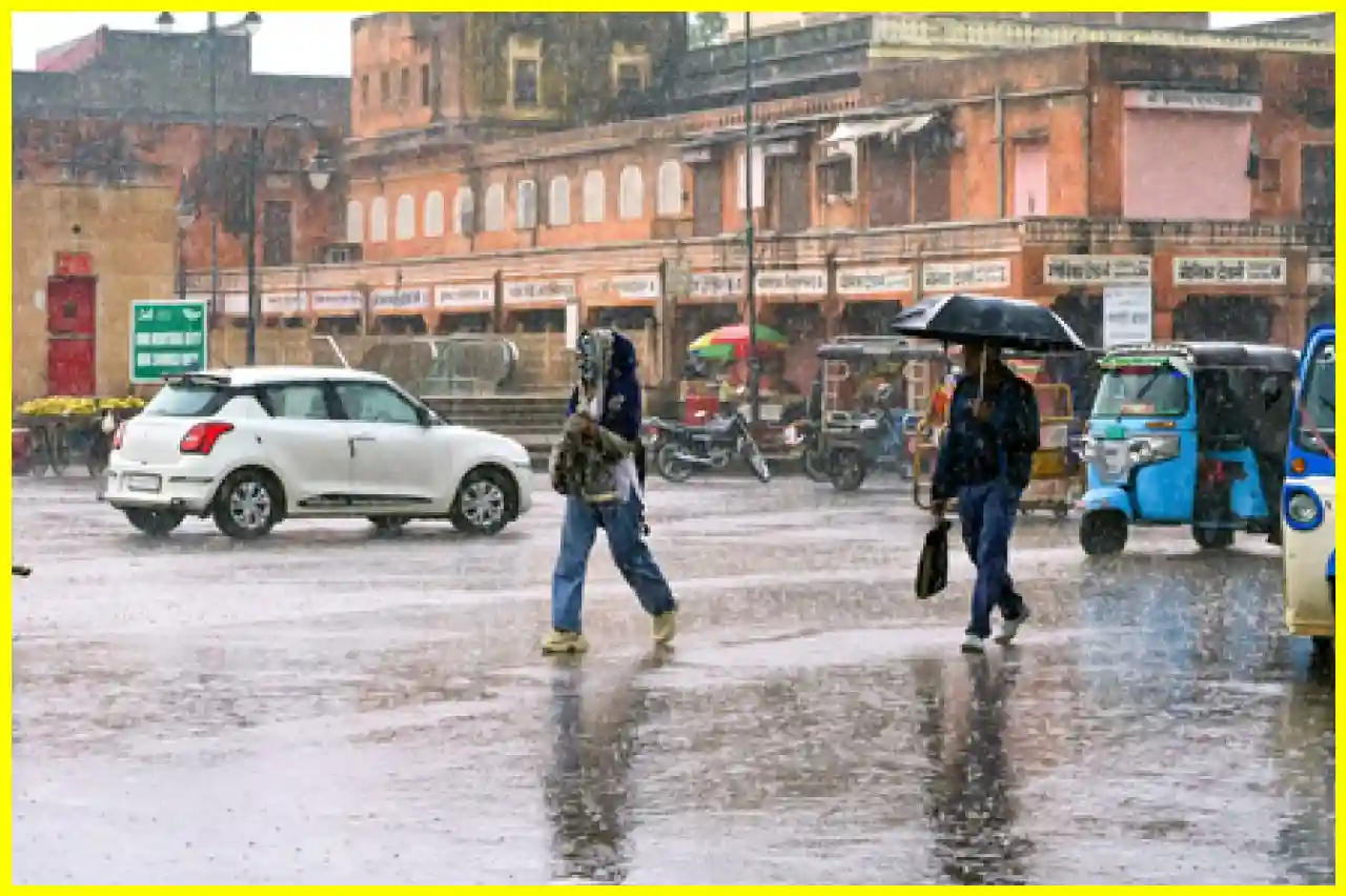 Rajasthan Issues Alert for Storms and Rain Across 25 Districts