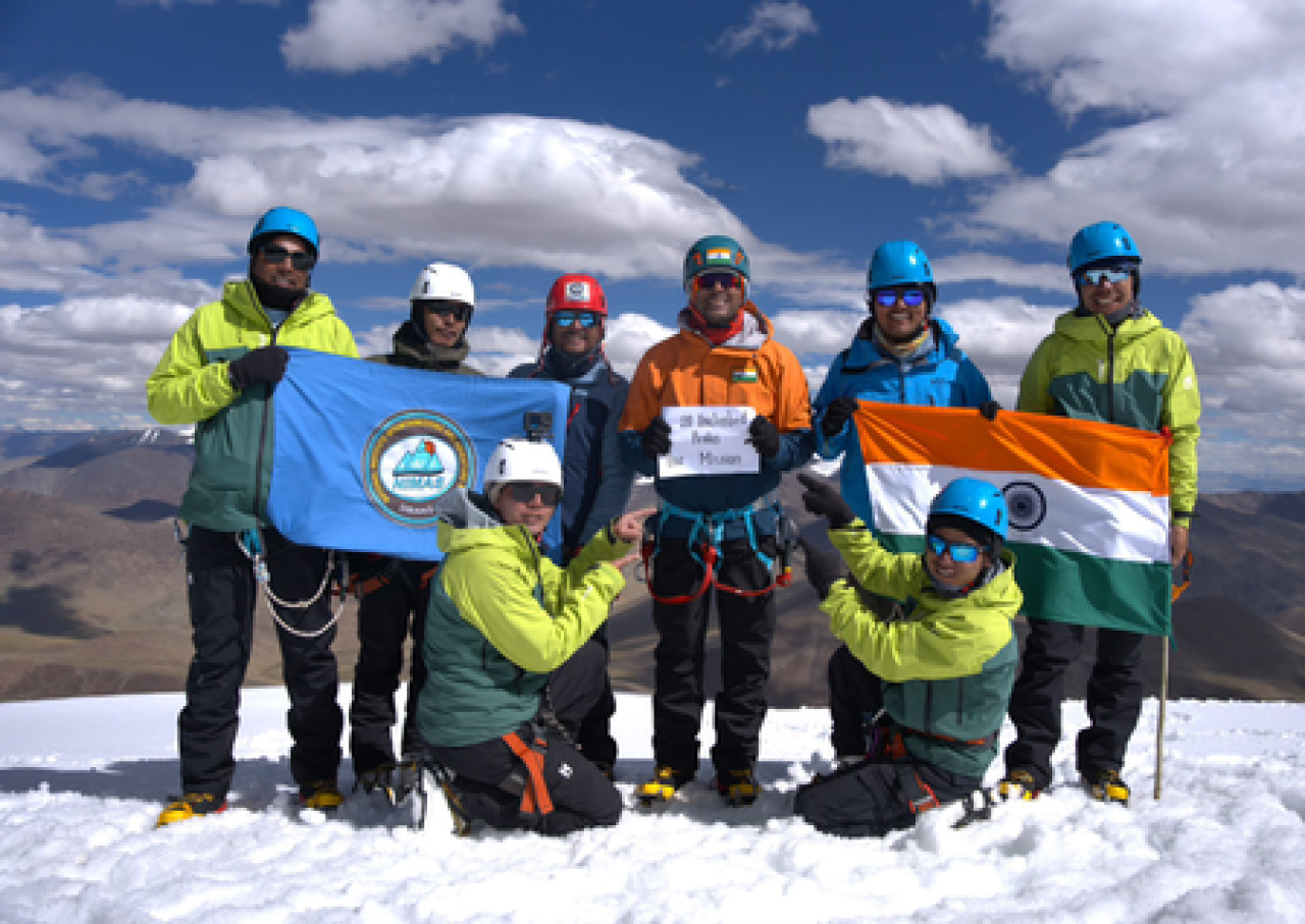 NIMAS Achieves Historic Climb of 20 Unconquered Peaks in Ladakh
