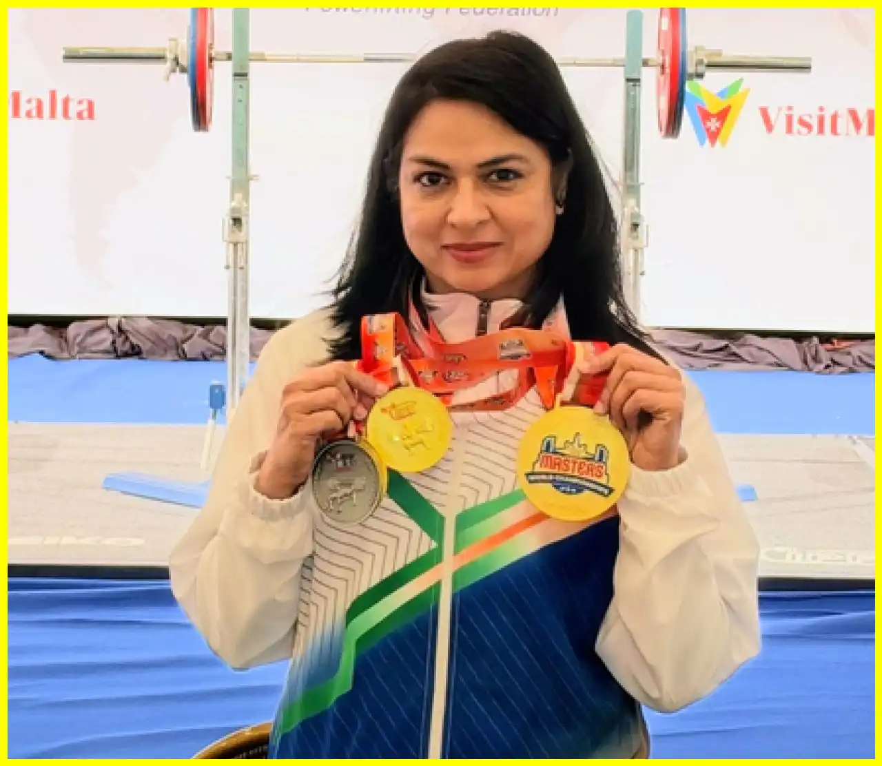 Indian IRS Officer Ekta Bishnoi Shines at World Masters Classic ...